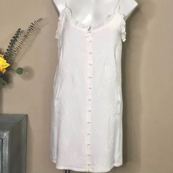 A walk in the park white mini dress - Picture 3 of 8